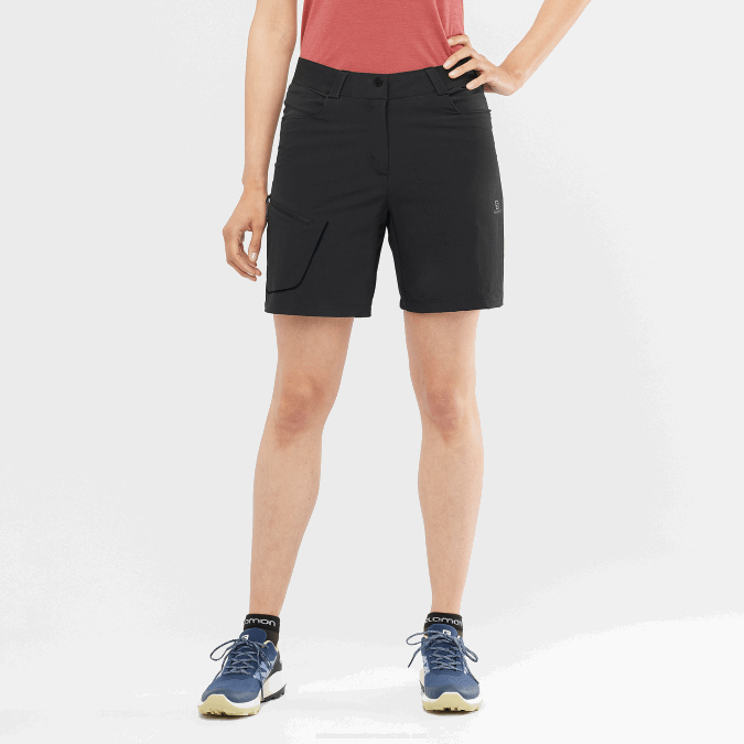Women's Shorts - Wayfarer V42L950 Salomon Black - Salomon sneakers Australia