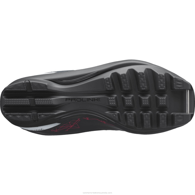 Women\'s Classic Nordic Boots - Vitane Plus Prolink V42L1339 Salomon Ebony/Red/White - Salomon shoes