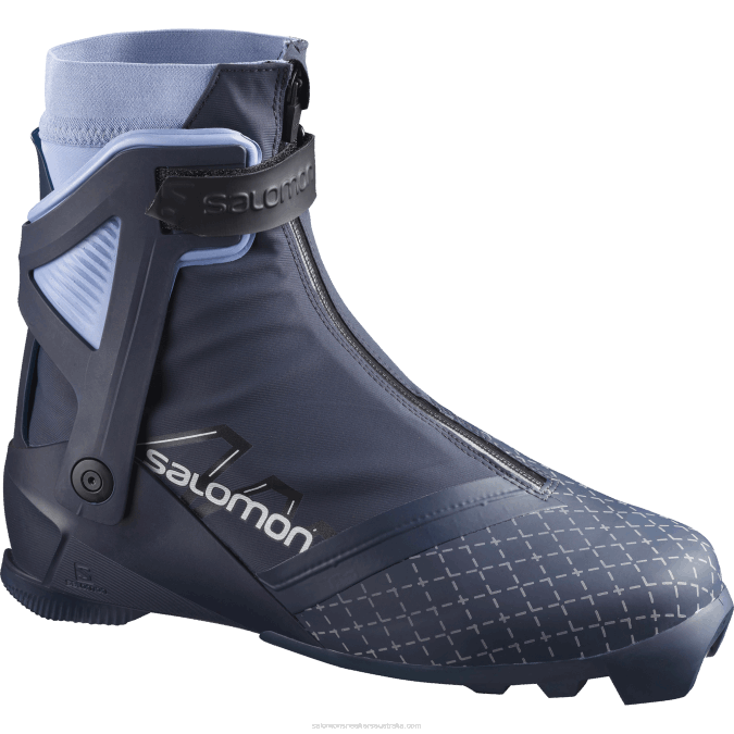Women's Skating Nordic Boots - Rs10 Vitane V42L1335 Salomon Dark Navy/Ebony/Kentucky Blue - Salomon sneakers Australia