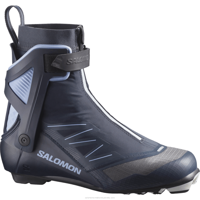 Women's Skating Nordic Boots - Rs8 Vitane V42L1336 Salomon Dark Navy/Ebony/Kentucky Blue - Salomon shoes