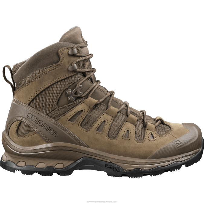 Women's Forces Shoes - Quest 4D Forces 2 En V42L820 Salomon Earth Brown - Salomon sneakers Australia