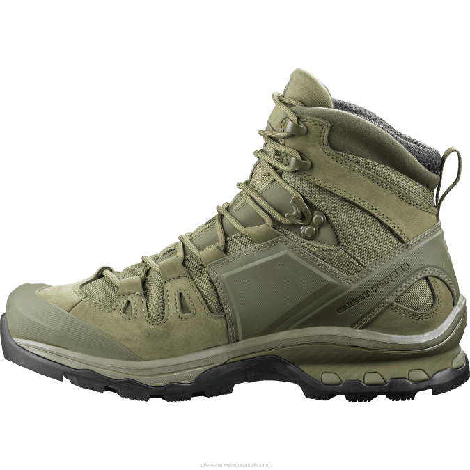 Women\'s Forces Shoes - Quest 4D Forces 2 En V42L822 Salomon Ranger Green - Salomon Australia