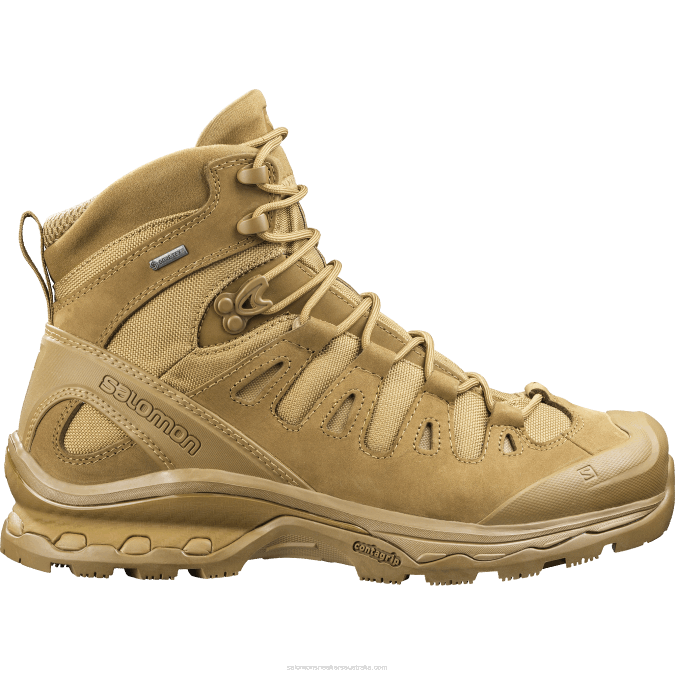 Women's Forces Shoes - Quest 4D Gore-Tex Forces 2 V42L807 Salomon Coyote Brown - Salomon sneakers Australia
