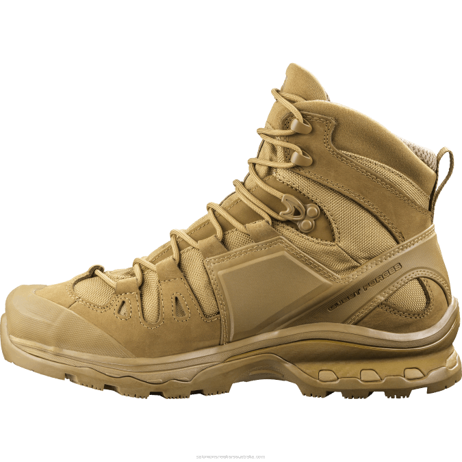 Women\'s Forces Shoes - Quest 4D Gore-Tex Forces 2 V42L807 Salomon Coyote Brown - Salomon sneakers Australia