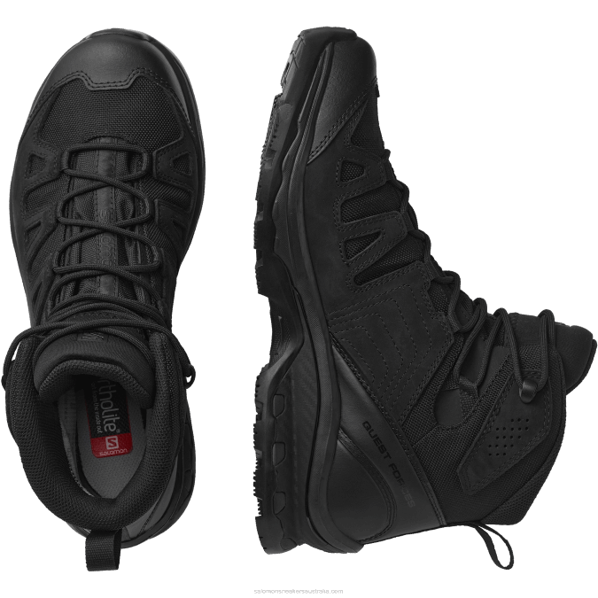 Women\'s Forces Shoes - Quest Prime Forces Gore-Tex En V42L810 Salomon Black - Salomon Australia