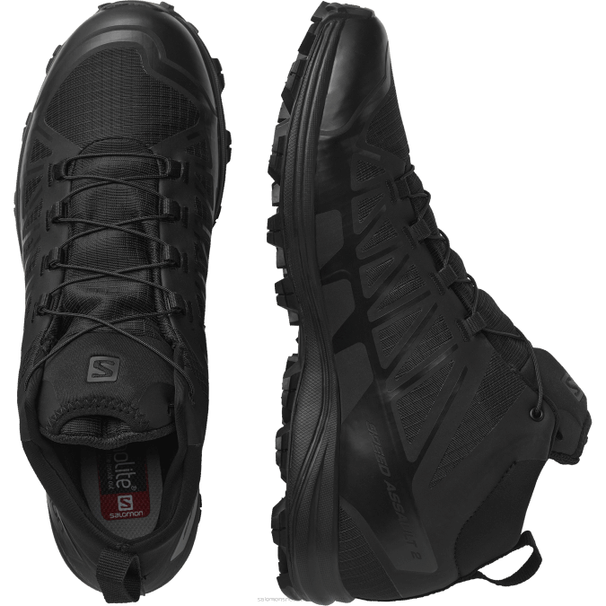 Women\'s Forces Shoes - Speed Assault 2 V42L801 Salomon Black - Salomon Australia