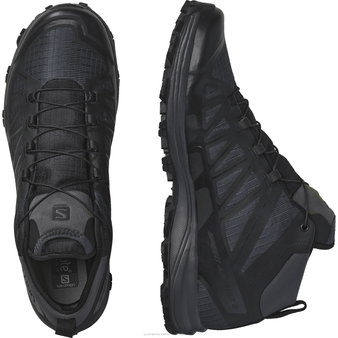 Women\'s Forces Shoes - Speed Assault 2 V42L802 Salomon Wolf/Black - Salomon sneakers Australia