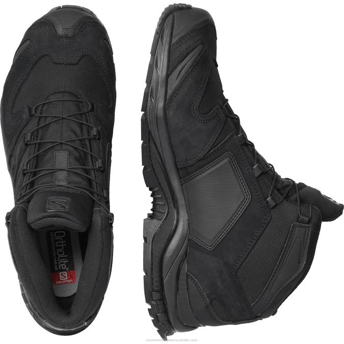 Women\'s Forces Shoes - Xa Forces Mid En V42L827 Salomon Black - Salomon shoes