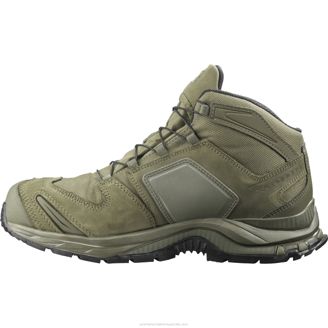 Women\'s Forces Shoes - Xa Forces Mid En V42L828 Salomon Ranger Green - Salomon Australia