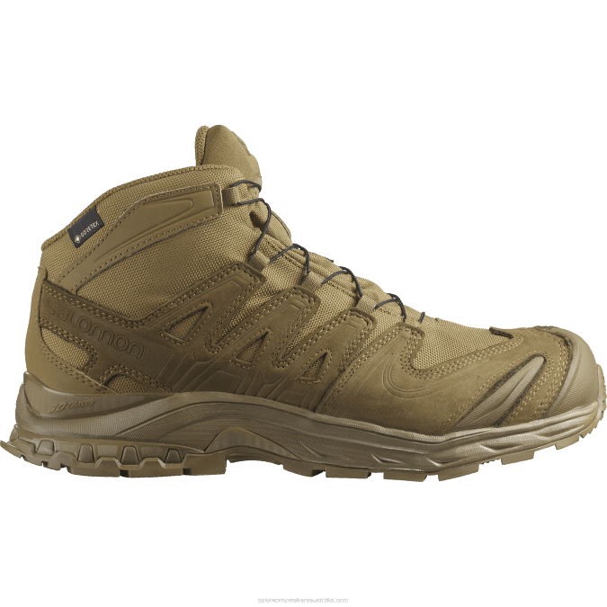 Women's Forces Shoes - Xa Forces Mid Gore-Tex V42L811 Salomon Coyote Brown - Salomon sneakers Australia