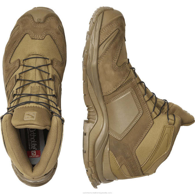 Women\'s Forces Shoes - Xa Forces Mid V42L816 Salomon Coyote Brown - Salomon Australia