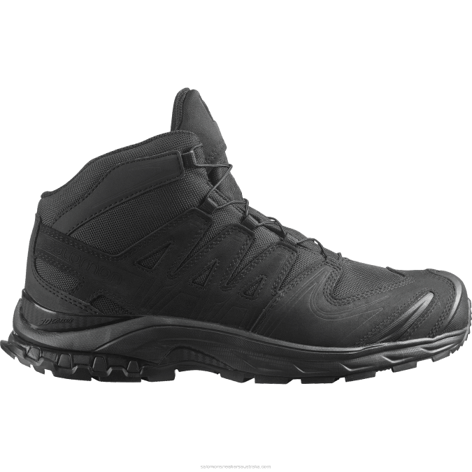 Women's Forces Shoes - Xa Forces Mid Wide En V42L817 Salomon Black - Salomon sneakers Australia