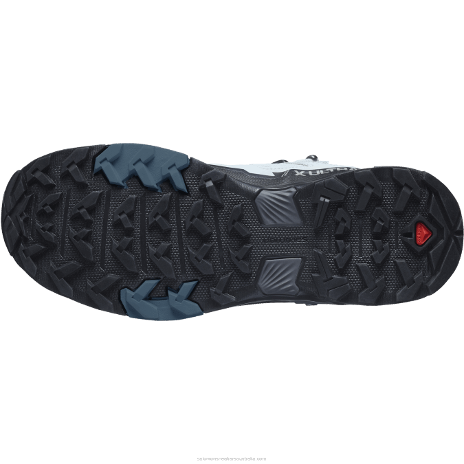 Women\'s Hiking Boots - X Ultra 4 Mid Wide Gore-Tex V42L1141 Salomon Quarry/Black/Legion Blue - Salomon shoes