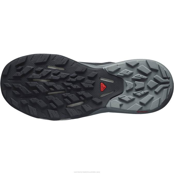 Women\'s Hiking Shoes - Outpulse Gore-Tex V42L1123 Salomon Black/Stormy Weather/Vanilla Ice - Salomon shoes