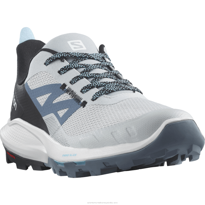 Women\'s Hiking Shoes - Outpulse V42L1282 Salomon Pearl Blue/China Blue/Blue Radiance - Salomon shoes