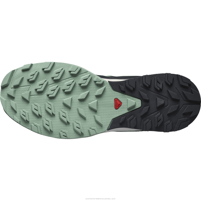 Women\'s Hiking Shoes - Outrise V42L1279 Salomon Granite Green/Green Ash/Tender Peach - Salomon shoes