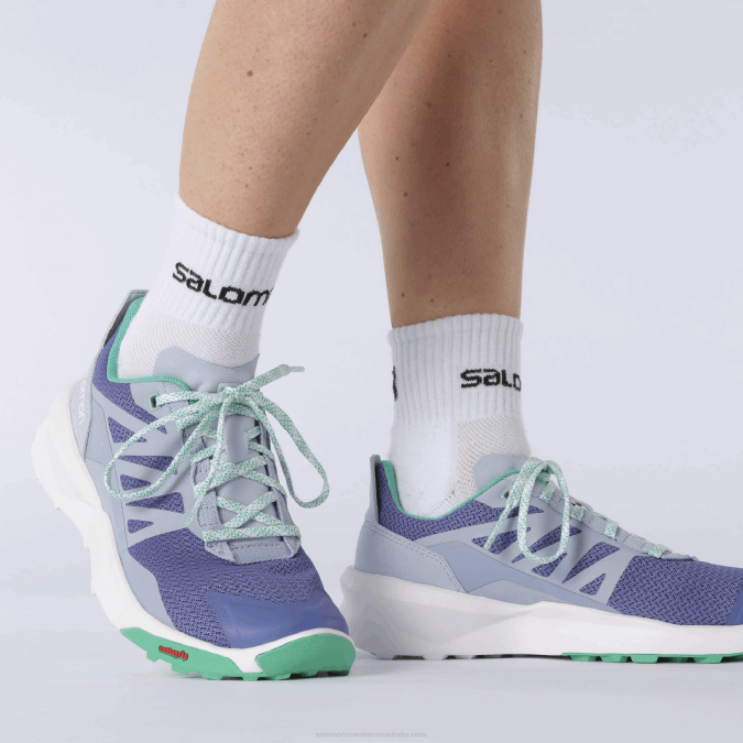 Women\'s Hiking Shoes - Patrol V42L1127 Salomon Velvet Morning/Zen Blue/Mint Leaf - Salomon Australia