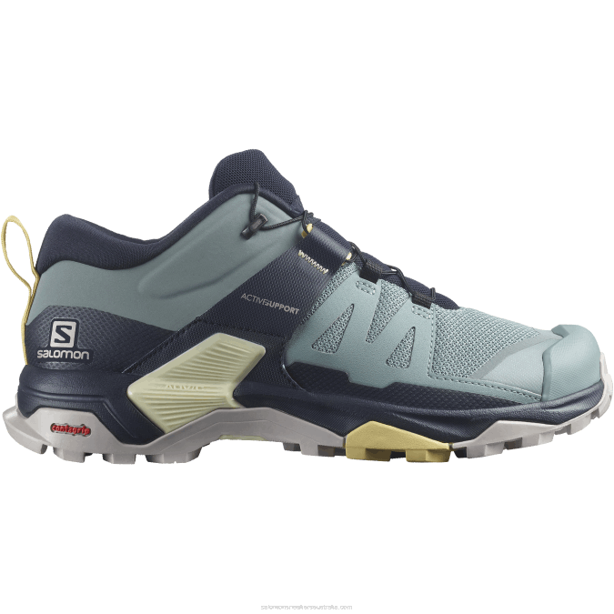 Women's Hiking Shoes - X Ultra 4 V42L1118 Salomon Trooper/Night Sky/Sun Dress - Salomon Australia