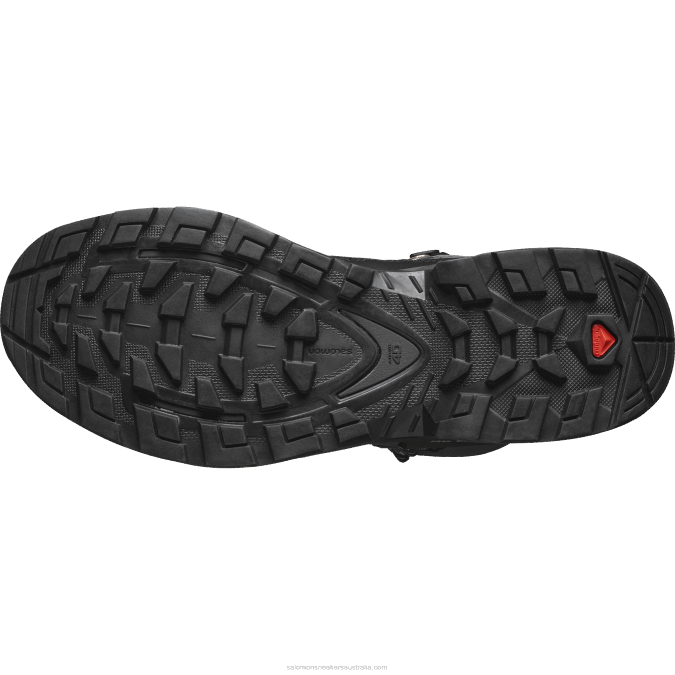 Women\'s Leather Hiking Boots - Quest 4 Gore-Tex V42L1128 Salomon Magnet/Black/Sun Kiss - Salomon sneakers Australia