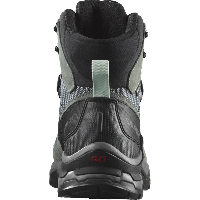 Women\'s Leather Hiking Boots - Quest 4 Gore-Tex V42L1129 Salomon Slate/Trooper/Opal Blue - Salomon shoes