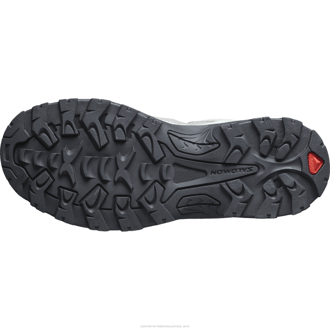 Women\'s Leather Hiking Boots - Quest Rove Gore-Tex V42L1143 Salomon Quarry/Quiet Shade/Black - Salomon sneakers Australia