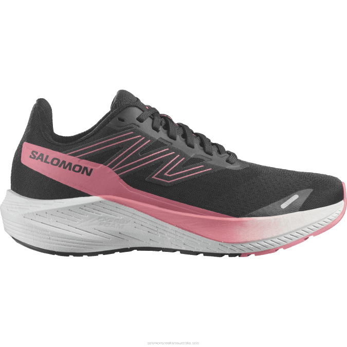 Women's Running Shoes - Aero Blaze V42L741 Salomon Black/White/Tea Rose - Salomon Australia