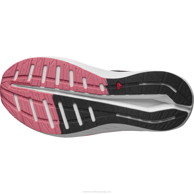 Women\'s Running Shoes - Aero Blaze V42L741 Salomon Black/White/Tea Rose - Salomon Australia