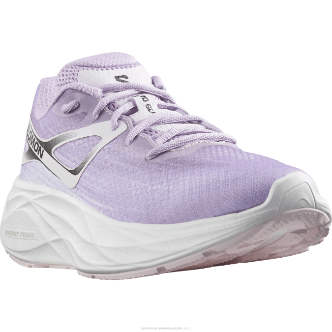 Women\'s Running Shoes - Aero Glide V42L1152 Salomon Orchid Bloom/Cradle Pink/White - Salomon shoes