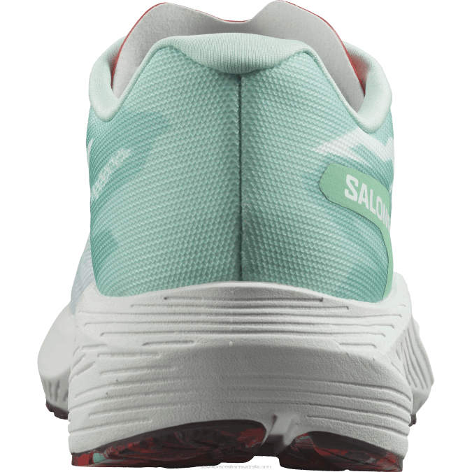 Women\'s Running Shoes - Aero Volt V42L752 Salomon Yucca/White/Poppy Red - Salomon shoes