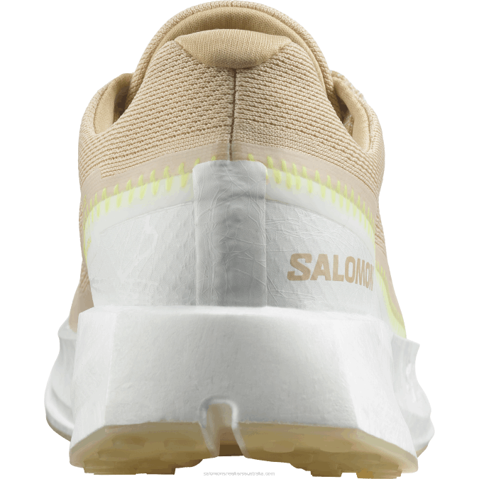 Women\'s Running Shoes - Index 02 V42L745 Salomon White/Hazelnut/Safety Yellow - Salomon sneakers Australia