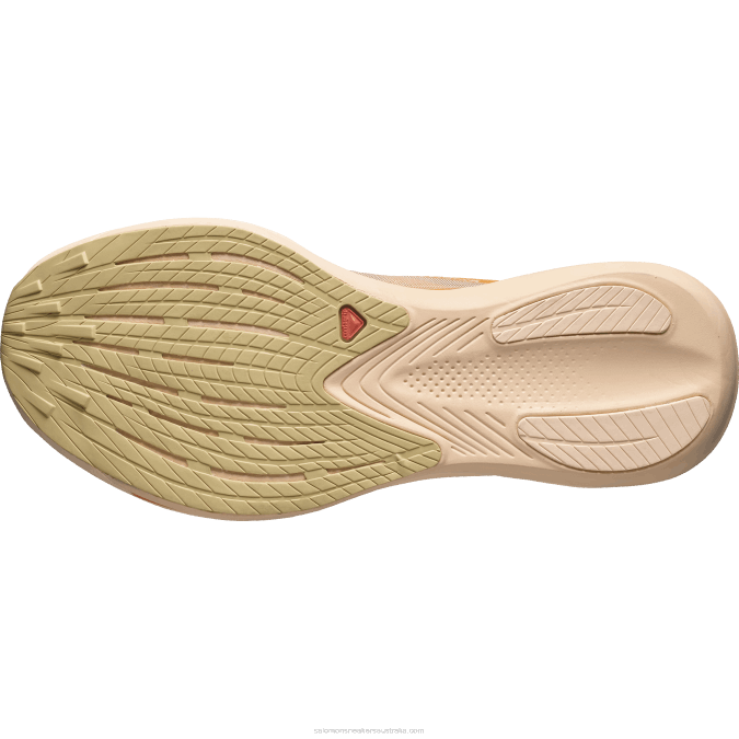 Women\'s Running Shoes - Phantasm V42L742 Salomon Blazing Orange/Almond Cream/Leek Green - Salomon sneakers Australia