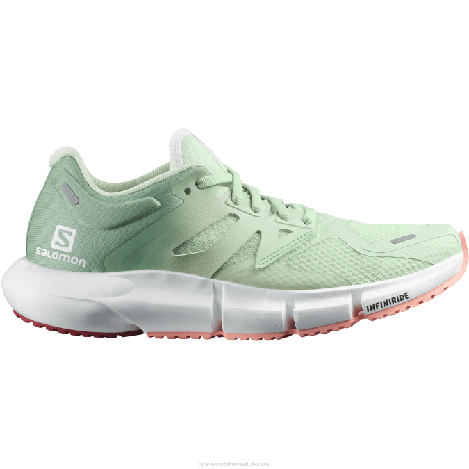 Women's Running Shoes - Predict 2 V42L755 Salomon Spray/Granite Green/Blooming Dahlia - Salomon shoes