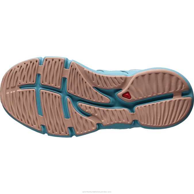 Women\'s Running Shoes - Predict Soc 2 V42L757 Salomon Crystal Blue/Delphinium Blue/Sirocco - Salomon Australia