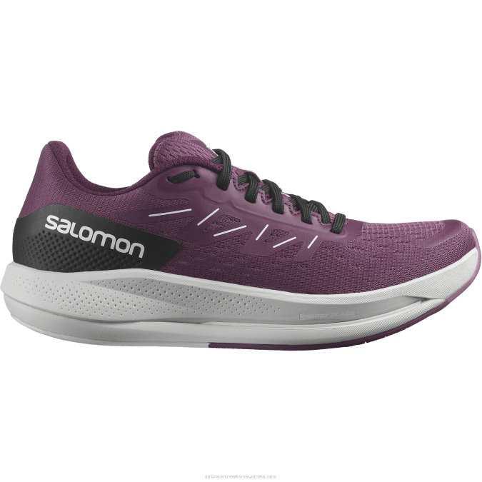 Women's Running Shoes - Spectur V42L748 Salomon Tulipwood/Lunar Rock/Grape Wine - Salomon sneakers Australia