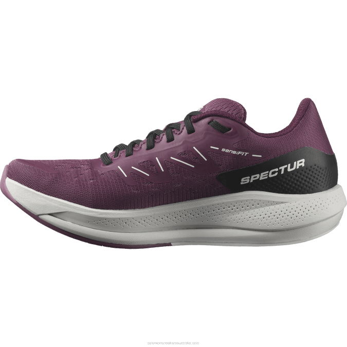 Women\'s Running Shoes - Spectur V42L748 Salomon Tulipwood/Lunar Rock/Grape Wine - Salomon sneakers Australia