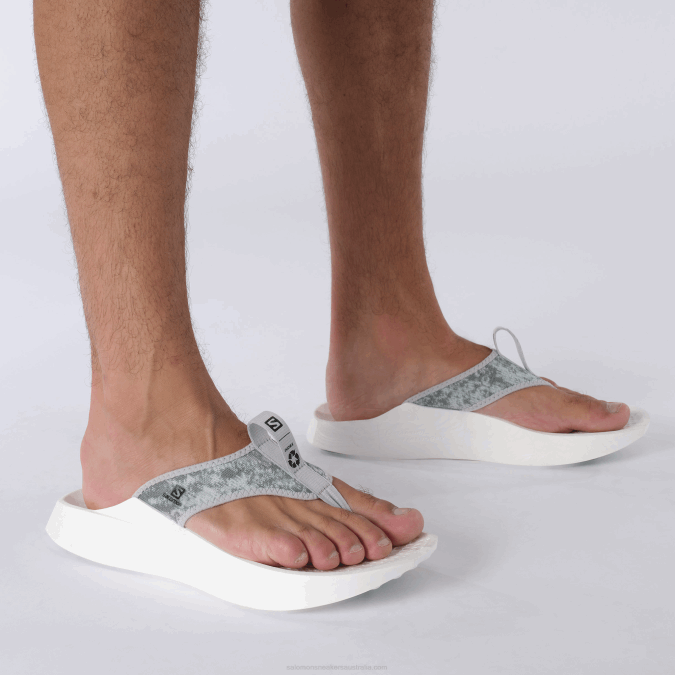 Women\'s Recovery Shoes - Index Break V42L1548 Salomon Pearl Blue/Trooper/White - Salomon sneakers Australia