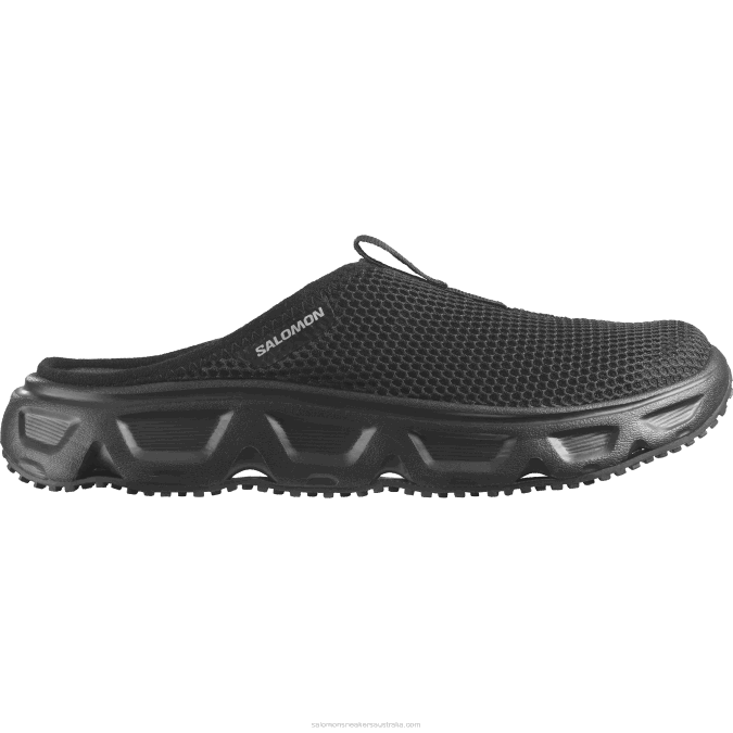 Women's Recovery Shoes - Reelax Slide 6.0 V42L1549 Salomon Black/Alloy - Salomon shoes
