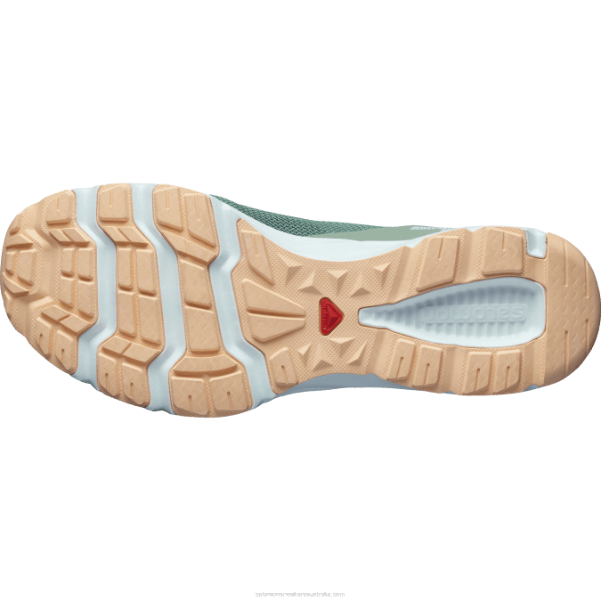 Women\'s Sandals - Amphib Bold 2 V42L791 Salomon Green Milieu/Balsam Green/Almond Cream - Salomon Australia