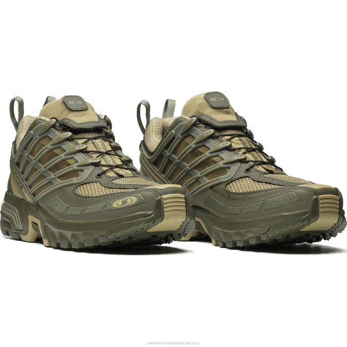 Women\'s Sportstyle Shoes - Acs Pro V42L759 Salomon Gray Green/Deep Lichen Green/Olive Night - Salomon sneakers Australia