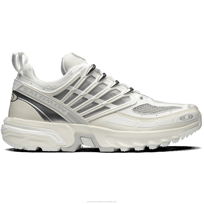 Women's Sportstyle Shoes - Acs Pro V42L762 Salomon White/Vanilla Ice/Lunar Rock - Salomon sneakers Australia