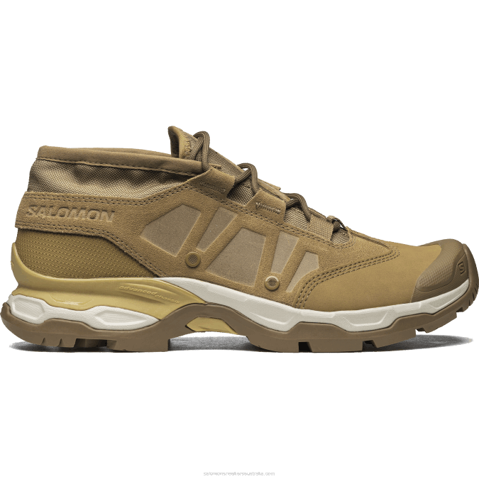 Women's Sportstyle Shoes - Jungle Ultra Low Advanced V42L768 Salomon Dull Gold/Kangaroo/Safari - Salomon sneakers Australia