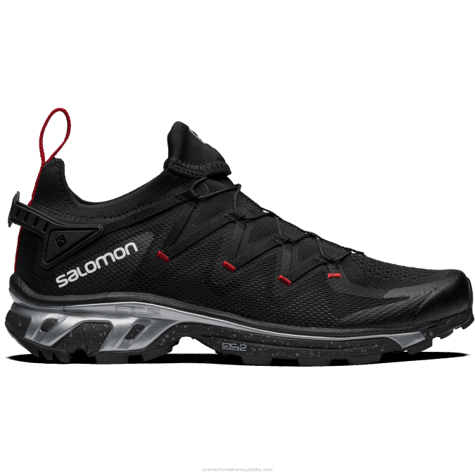 Women's Sportstyle Shoes - Xt-Rush V42L774 Salomon Black/Cherry Tomato - Salomon sneakers Australia