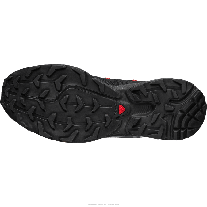 Women\'s Sportstyle Shoes - Xt-Rush V42L774 Salomon Black/Cherry Tomato - Salomon sneakers Australia