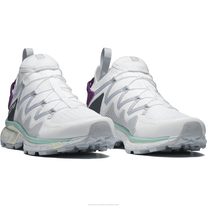 Women\'s Sportstyle Shoes - Xt-Rush V42L775 Salomon White/Pearl Blue/Yucca - Salomon shoes