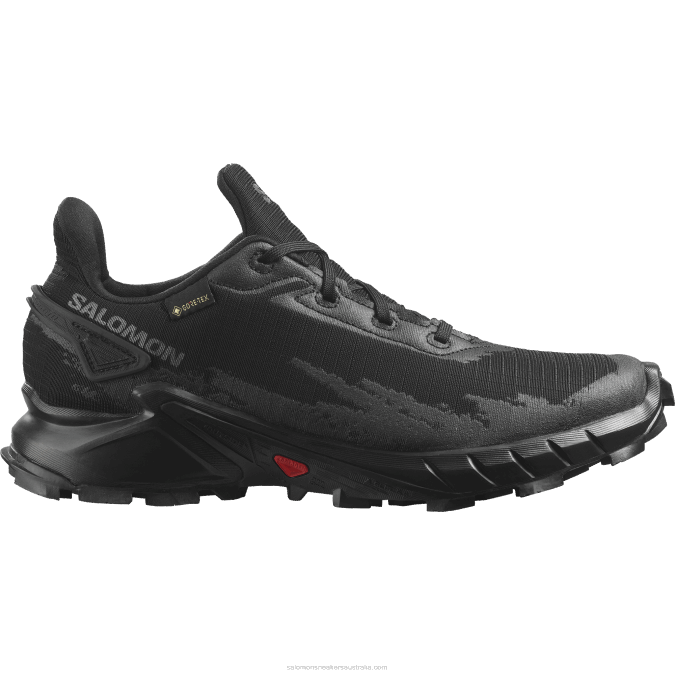Women's Running Shoes - Alphacross 4 Gore-Tex V42L1530 Salomon Black - Salomon Australia