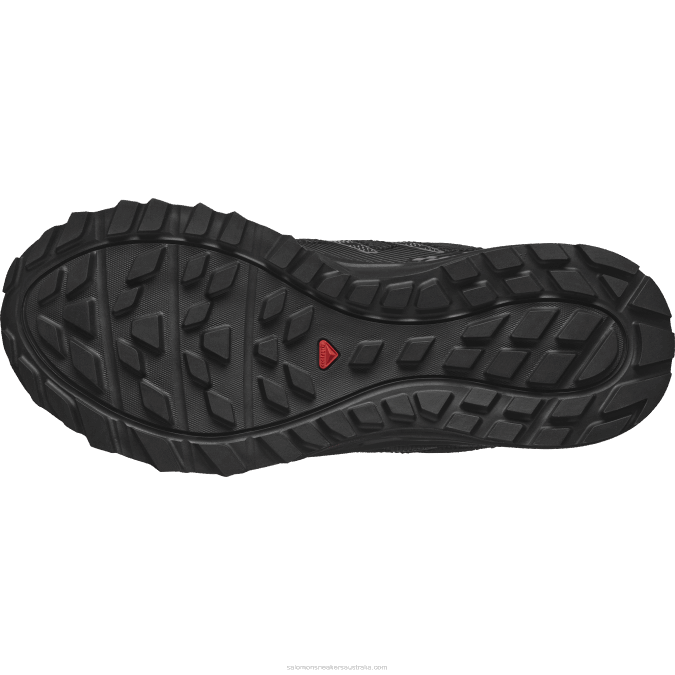 Women\'s Running Shoes - Wander V42L1546 Salomon Black/Plum Kitten/Gull - Salomon sneakers Australia