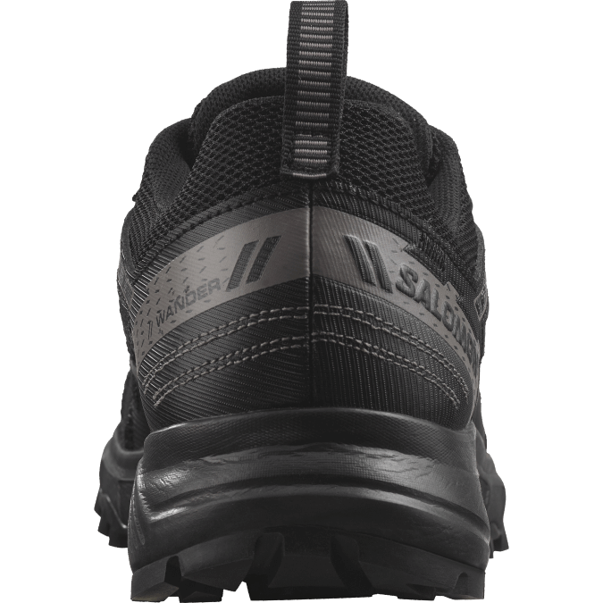 Women\'s Running Shoes - Wander V42L1546 Salomon Black/Plum Kitten/Gull - Salomon sneakers Australia