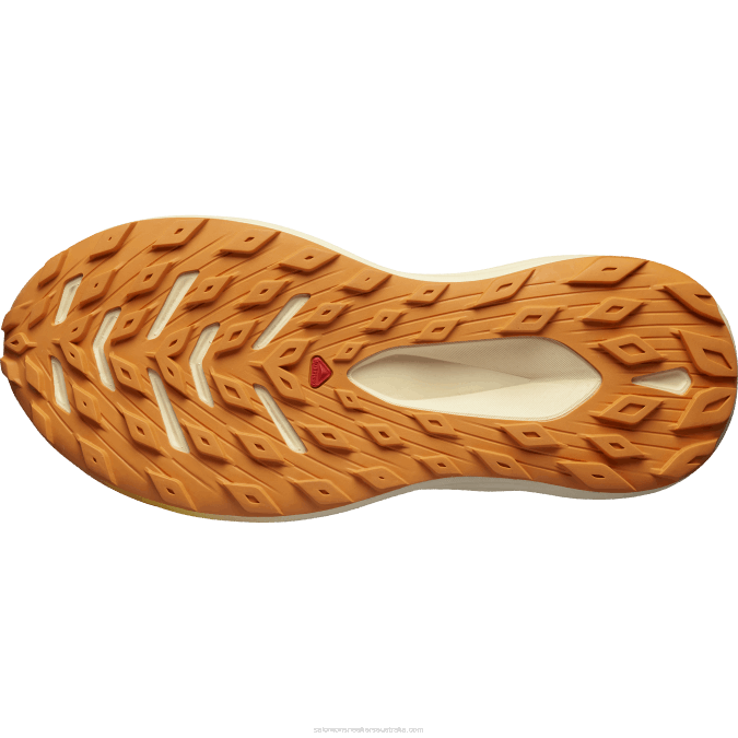 Women\'s Trail Running Shoes - Glide Max Tr V42L1499 Salomon Bleached Sand/Tender Peach/Orange Pepper - Salomon shoes