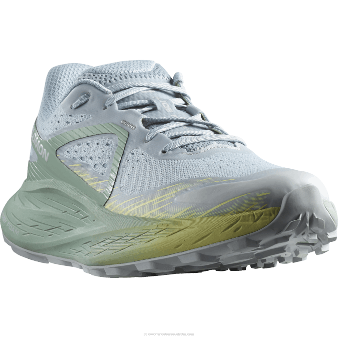 Women\'s Trail Running Shoes - Glide Max Tr V42L1501 Salomon Stone Blue/Granite Green/Pearl Blue - Salomon sneakers Australia