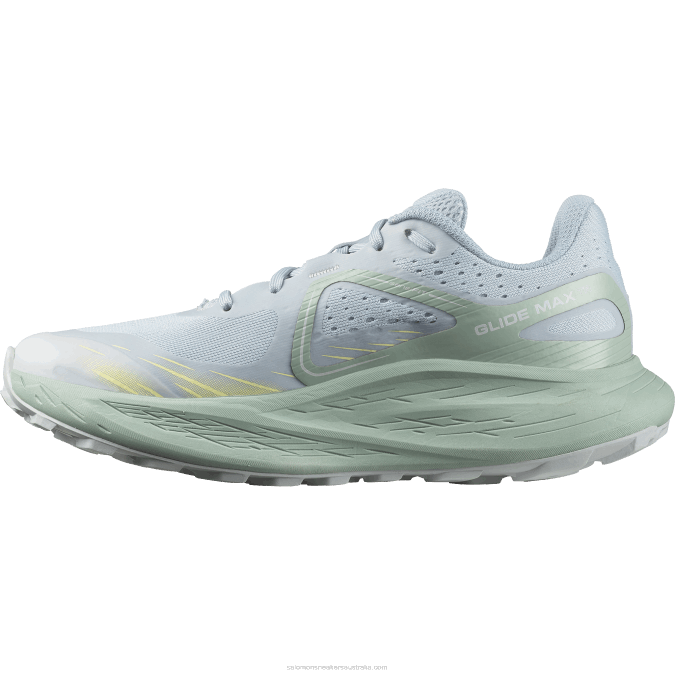 Women\'s Trail Running Shoes - Glide Max Tr V42L1501 Salomon Stone Blue/Granite Green/Pearl Blue - Salomon sneakers Australia